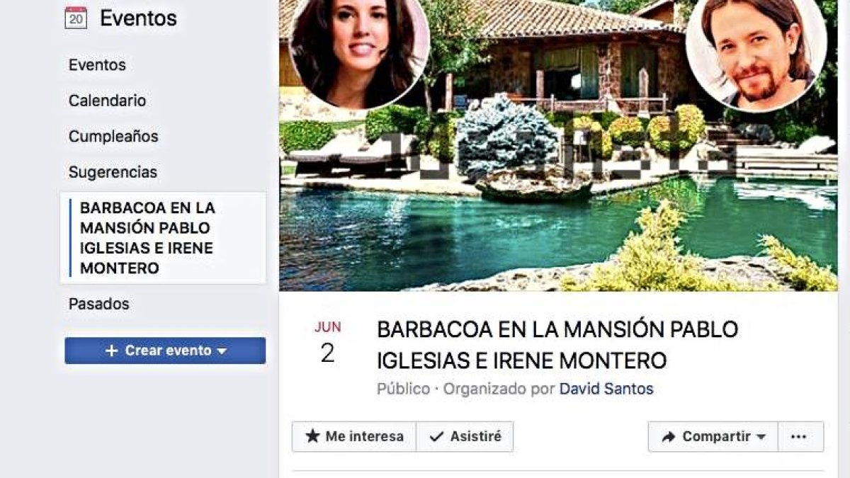 El grupo de Facebook, quebradero de cabeza de los de Podemos.