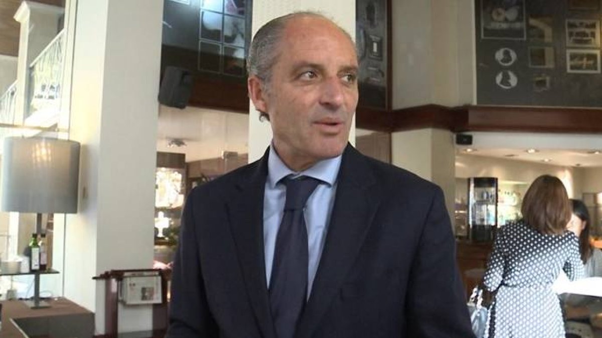 En la imagen, el ex presidente de la Generalitat, Francisco Camps.