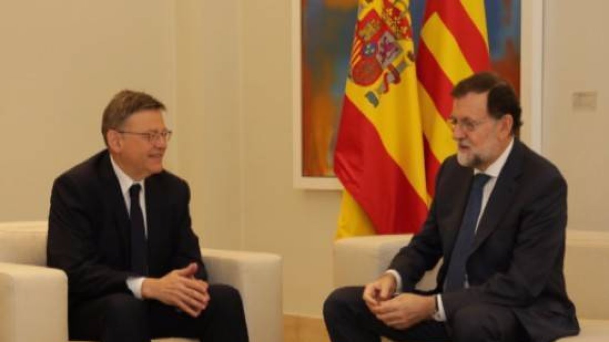 Ximo Puig valora ahora la lealtad de Rajoy, al que antes acusaba de desleal