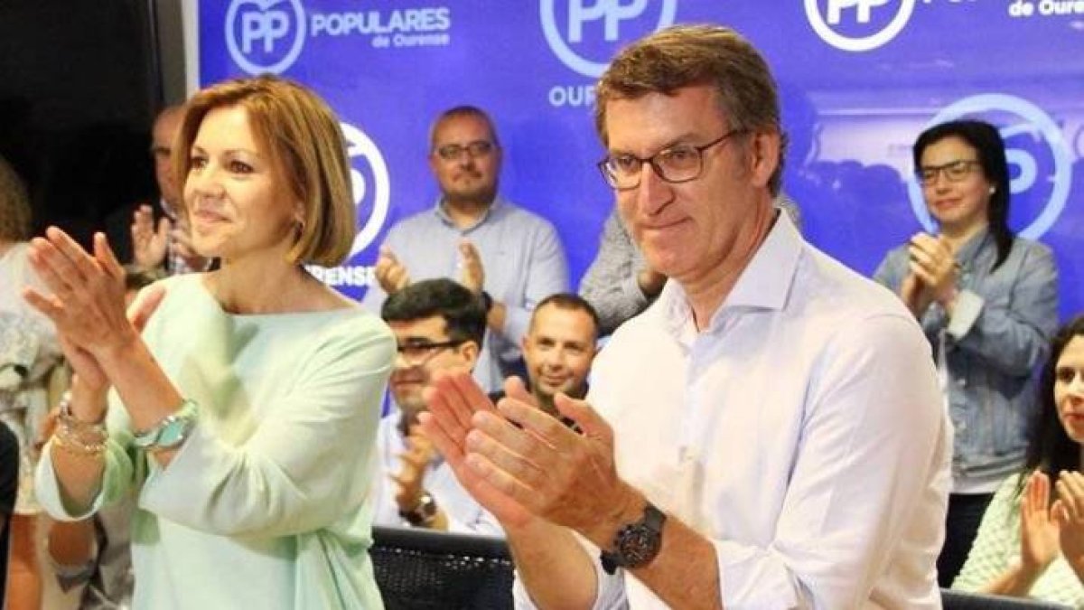 Feijóo deshoja la margarita: todo indica que apoyará a Cospedal para presidenta