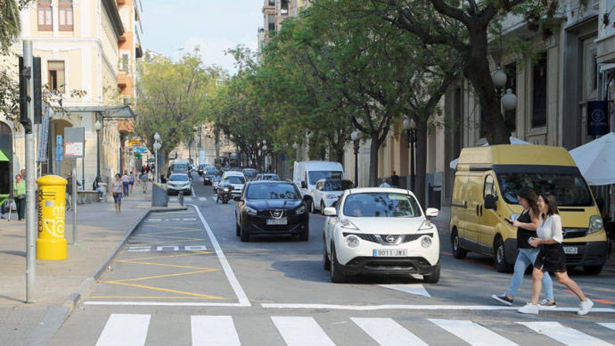 Avenida de la Constitución de Alicante.