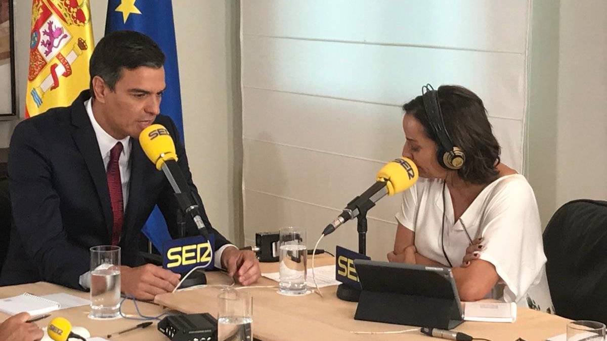 Pedro Sánchez, este lunes en Hoy por Hoy.