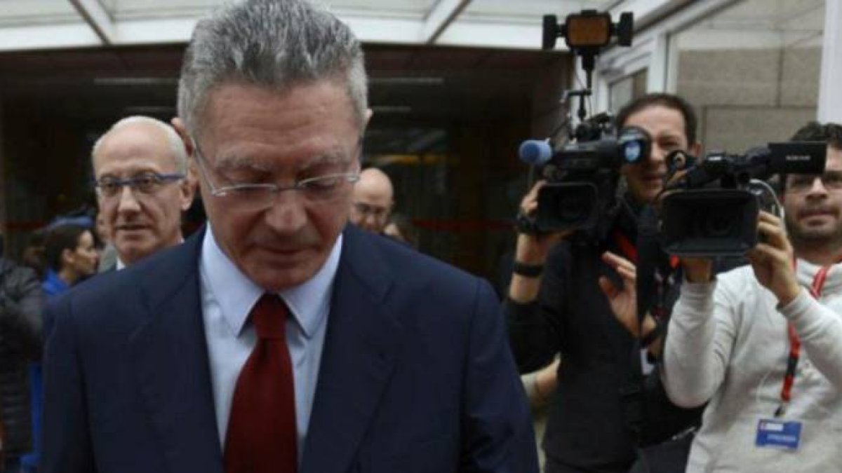 Alberto Ruiz Gallardón, imputado por el