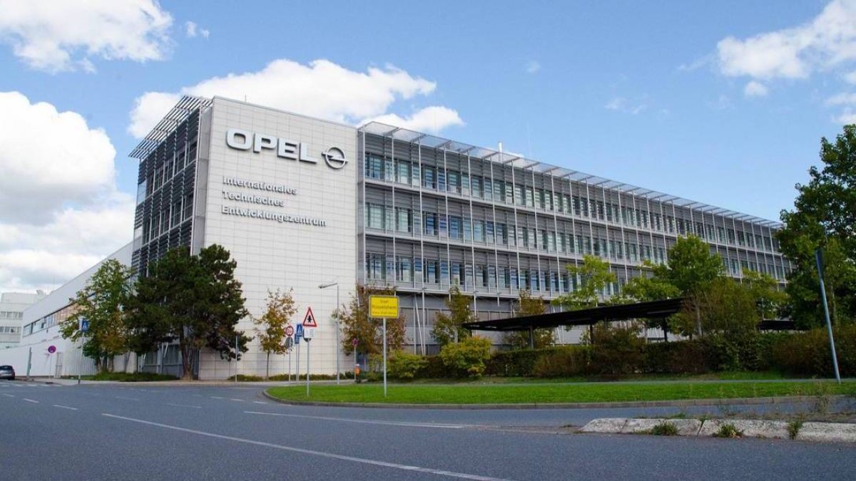 Opel en Rüsselsheim,