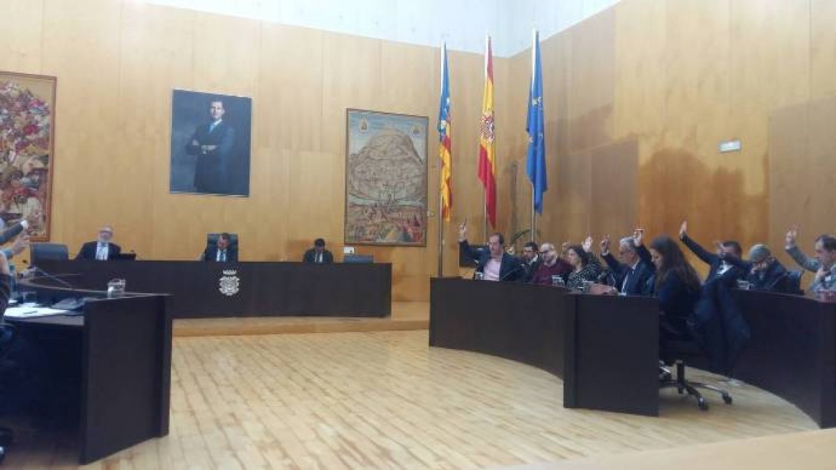 Pleno del Ayuntamiento de Benidorm