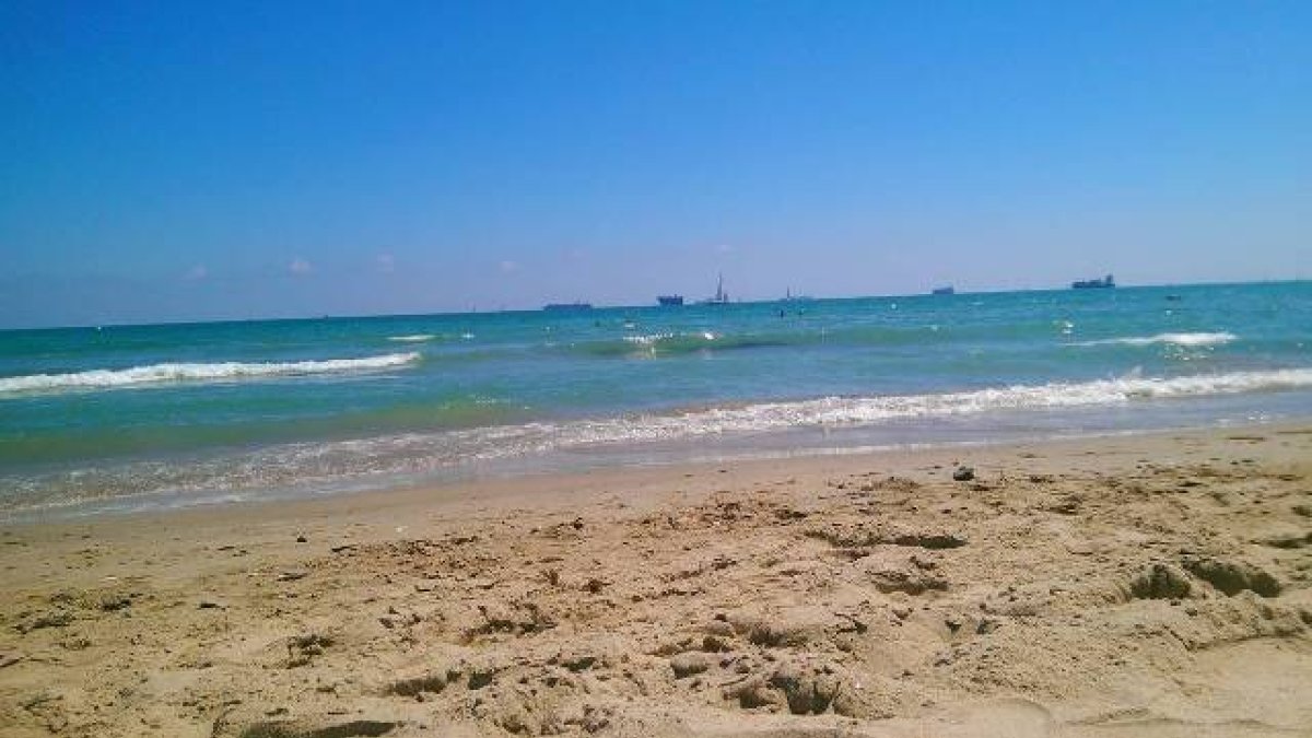 Playa de Pinedo.