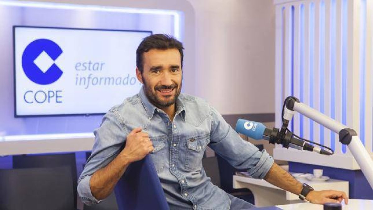 Juanma Castaño, los hijos y el fútbol