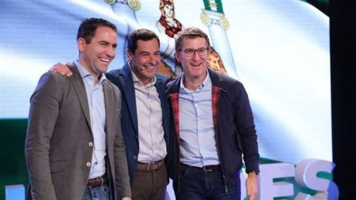 Egea, Moreno y Feij´´o, este sábado en Málaga