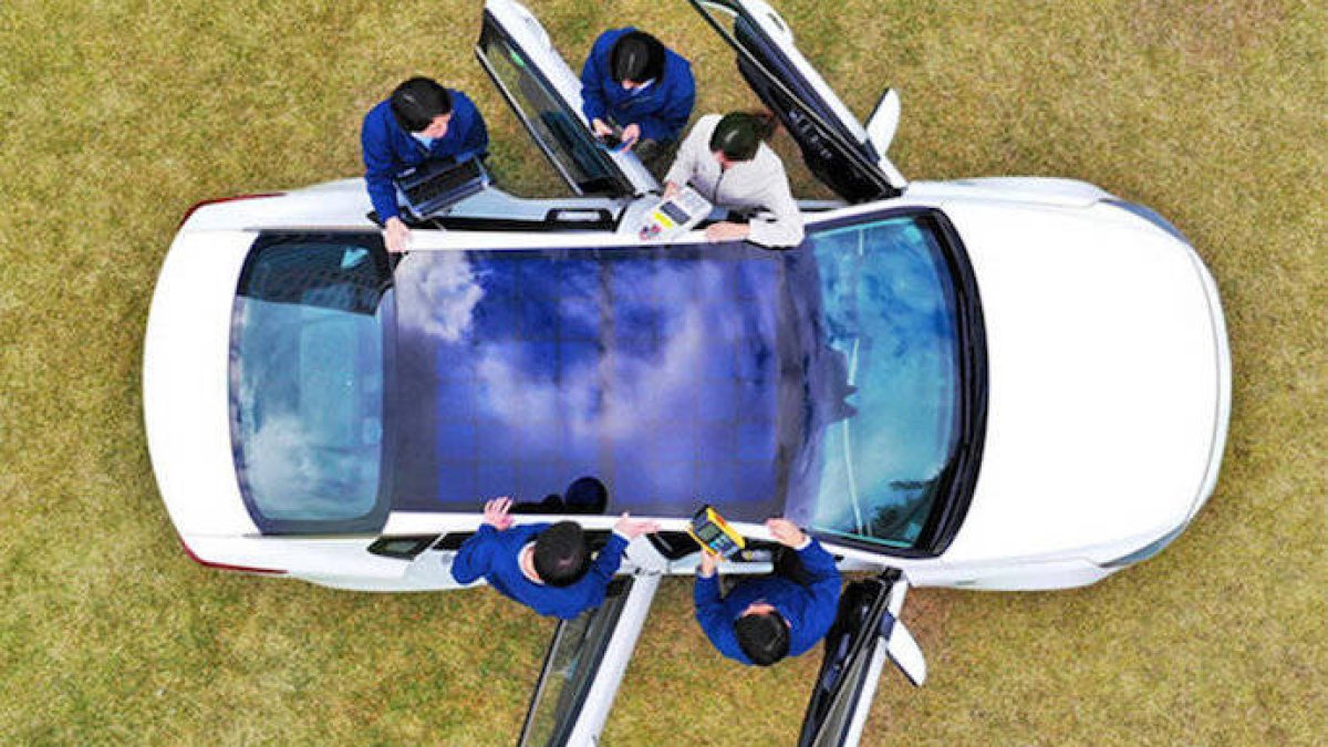 El grupo Hyundai dotará a sus coches de recarga solar