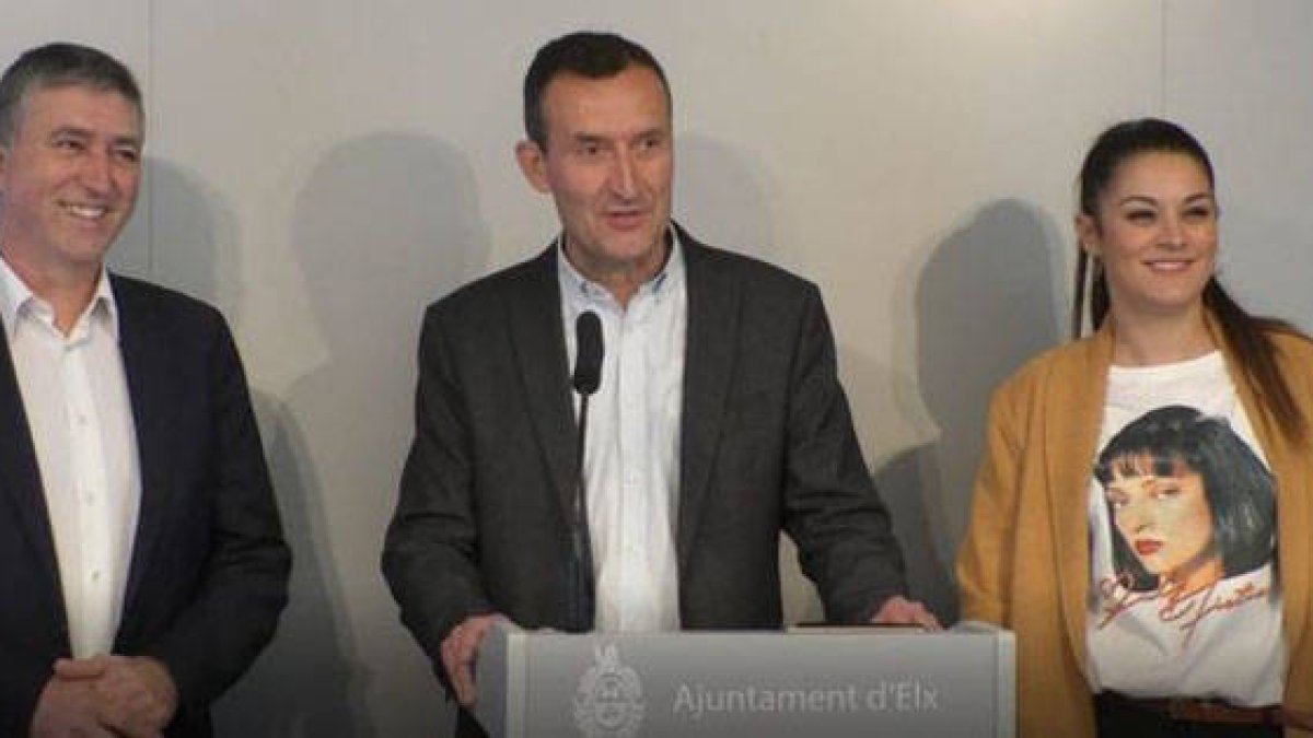Rafael Climent, Carlos González y Mireia Mollà.