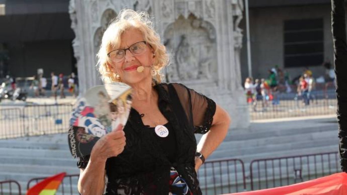 Carmena, en el pasado Orgullo Gay