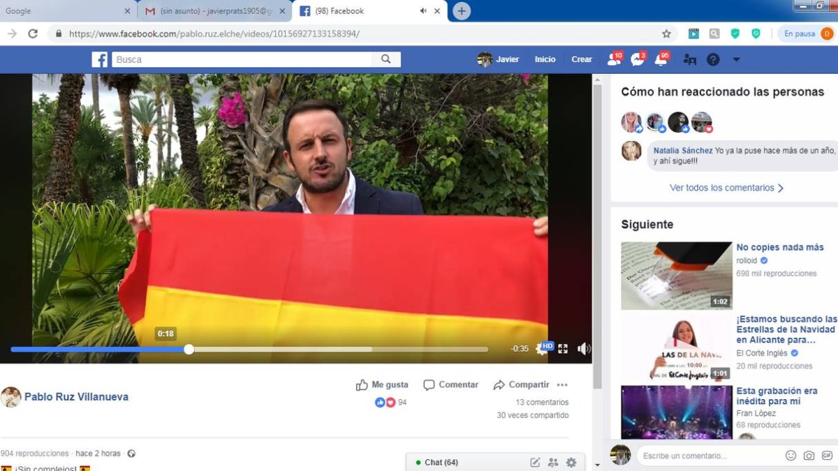 La iniciativa colgada en Facebook.