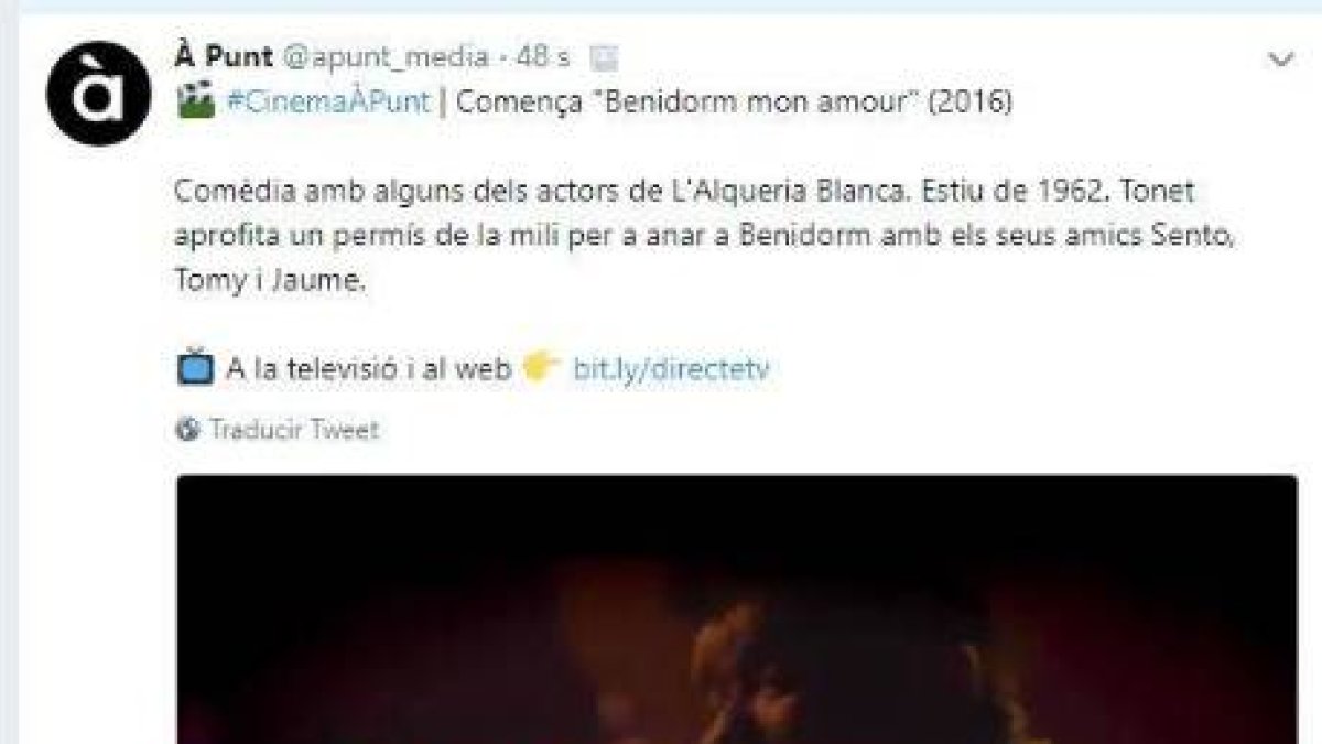 À Punt emite la secuela de la serie que repudió