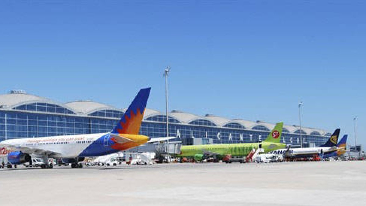 Aeropuerto de Alicante-Elche.
