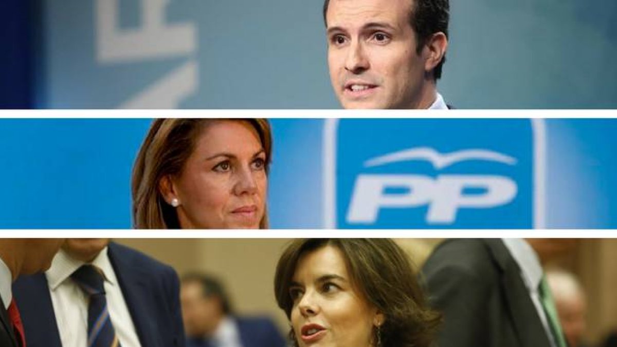 Casado en cabeza, el gran respeto a Cospedal y las ganas que le tienen a Soraya
