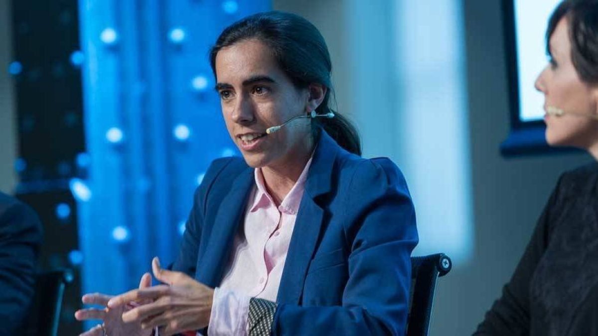 Isabel Benjumea se hizo famosa en el PP por sus feroces críticas a Rajoy.