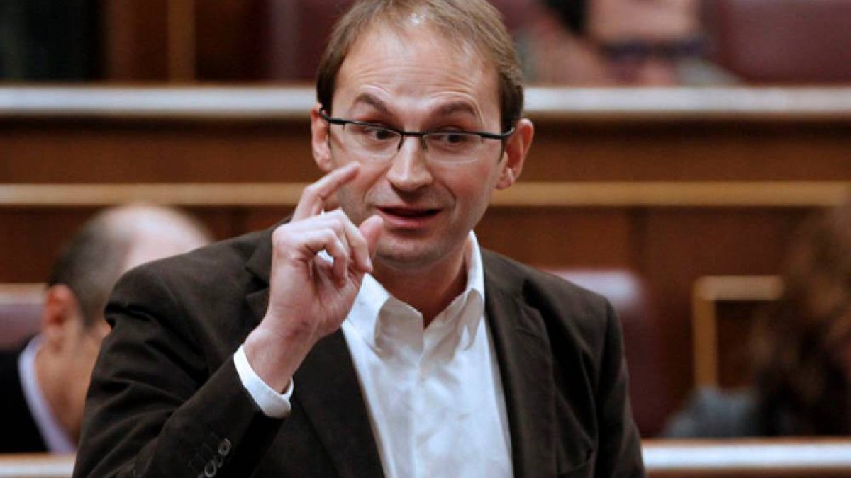 El exportavoz de IU-ICV en el Congreso, Joan Herrera.