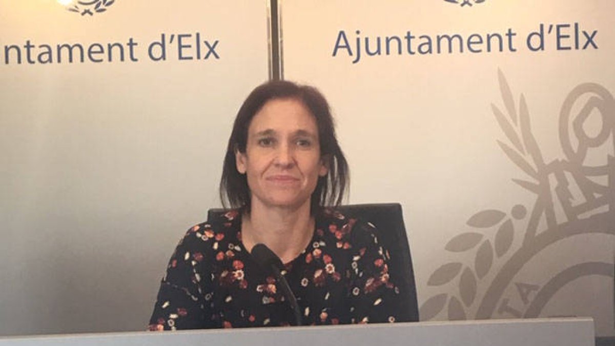 La concejal de Hacienda de Elche, Ana Arabid.