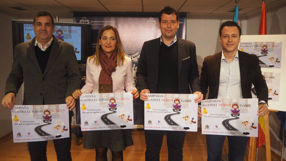Momento de la presentación de la campaña.