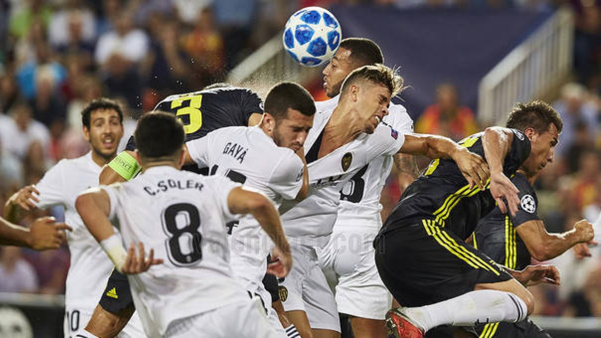 La Juventus atacó con mucho peligro.
