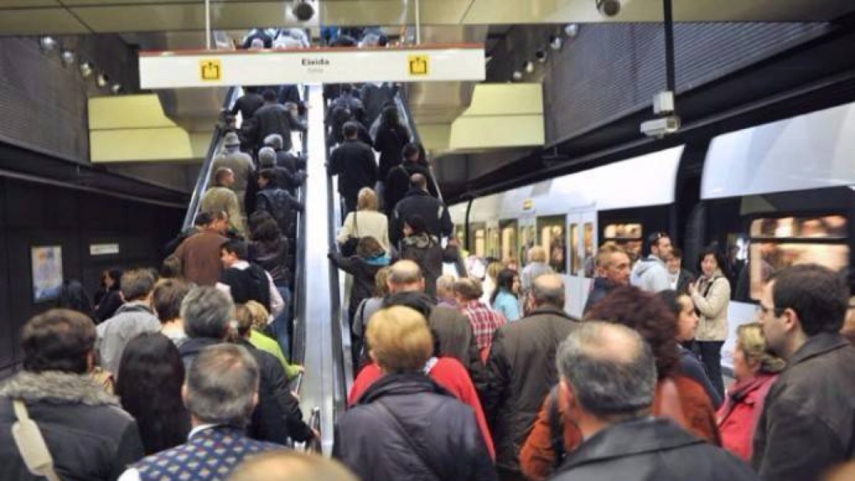 Refuerzos del Metro para la Champions de esta noche