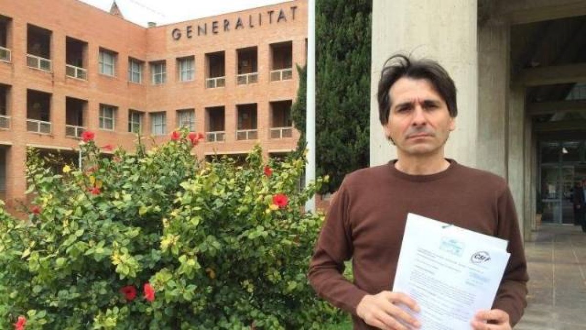 Artemio Almonacid, presidente de CSIF Educación Comunitat Valenciana