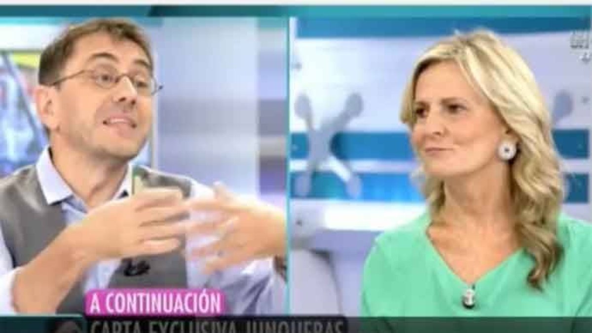 Monedero y San Sebastián, este jueves en El Programa de Ana Rosa.