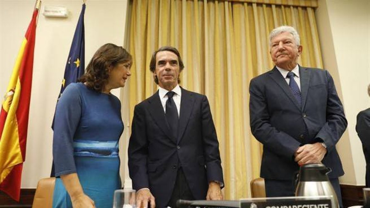 Aznar en el Congreso.