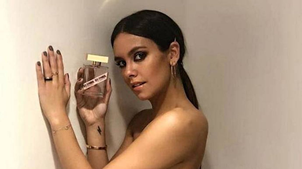 La española Cristina Pedroche, uno de los desnudos más célebres de Instagram