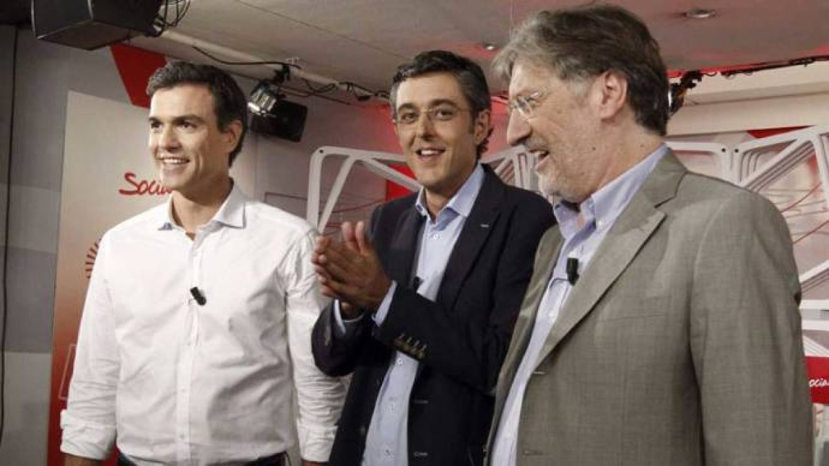 Sánchez, Madina y Tapias