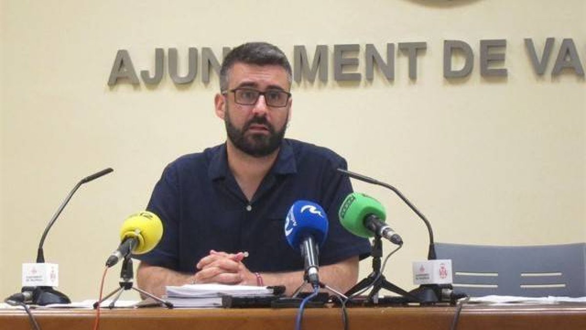 El concejal de Cultura Festiva en el Ayuntamiento de València, Pere Fuset