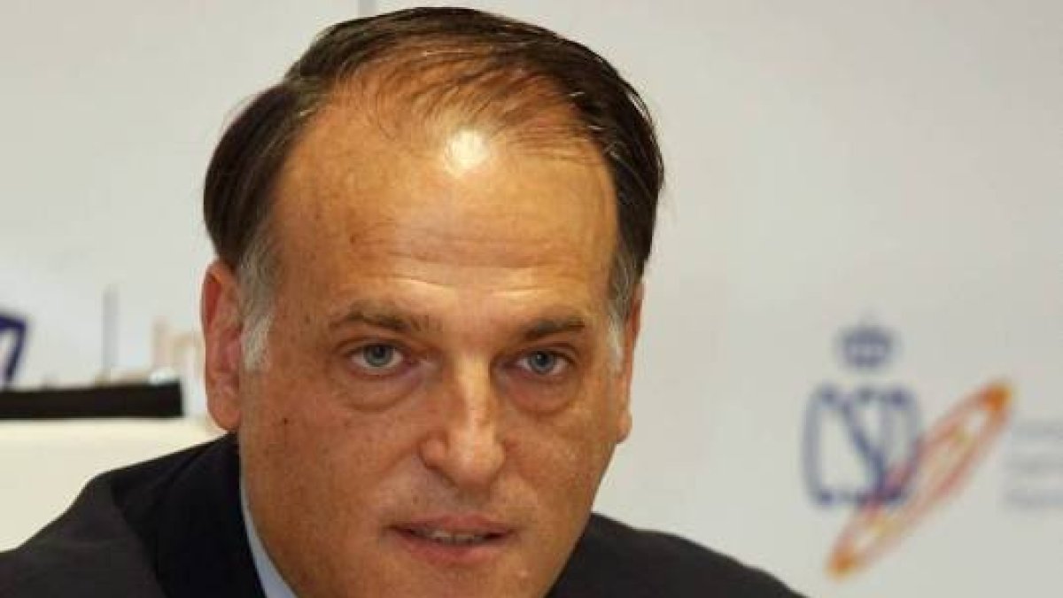 Javier Tebas, presidente de LaLiga