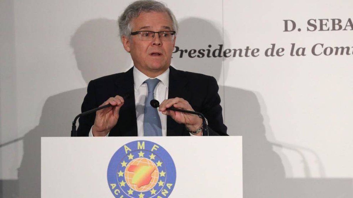 El presidente de la Comisión Nacional del Mercado de Valores (CNMV), Sebastián Albella.