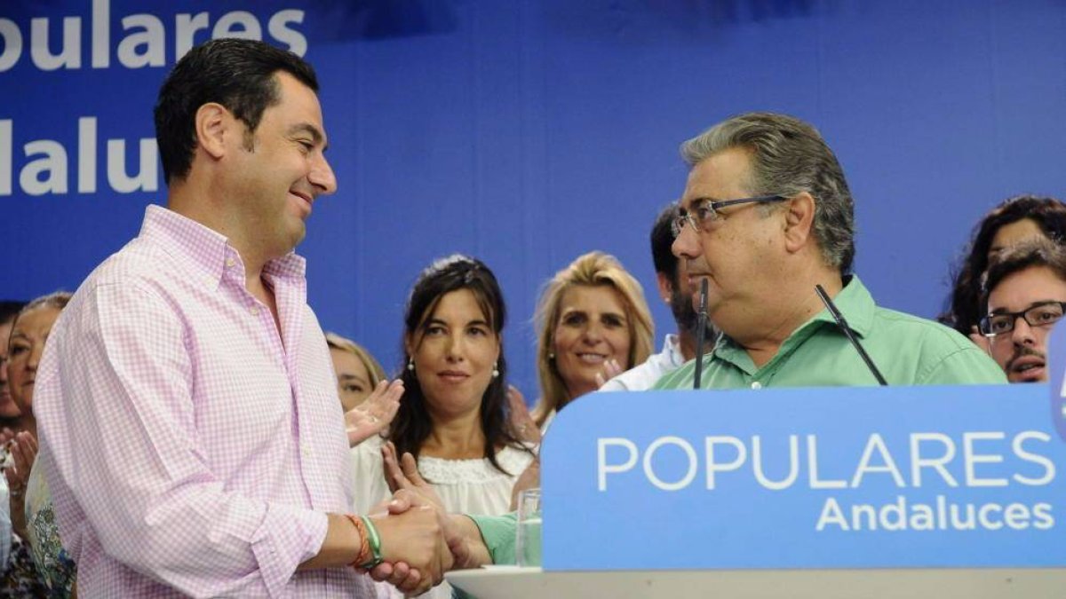 Zoido y Moreno están enfrentados.