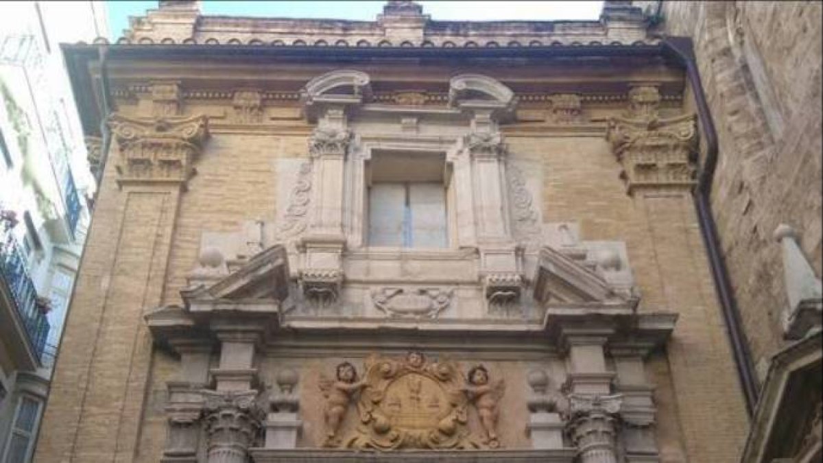 Iglesia de San Martín, de la cual mossén Pere Joan Porcar era beneficiario