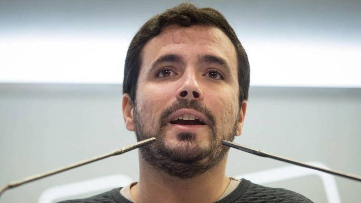 Alberto Garzón.