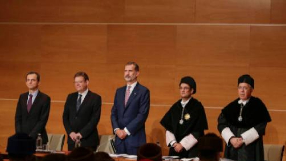 El rey abre el curso