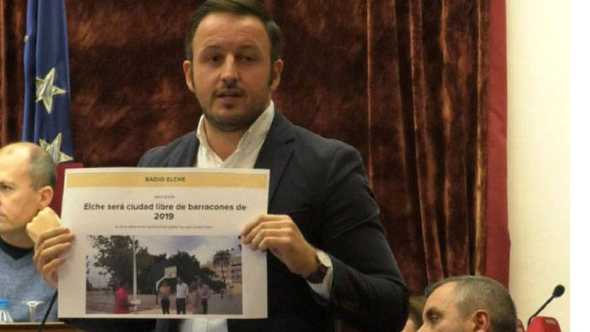 El edil del PP, Pablo Ruz.