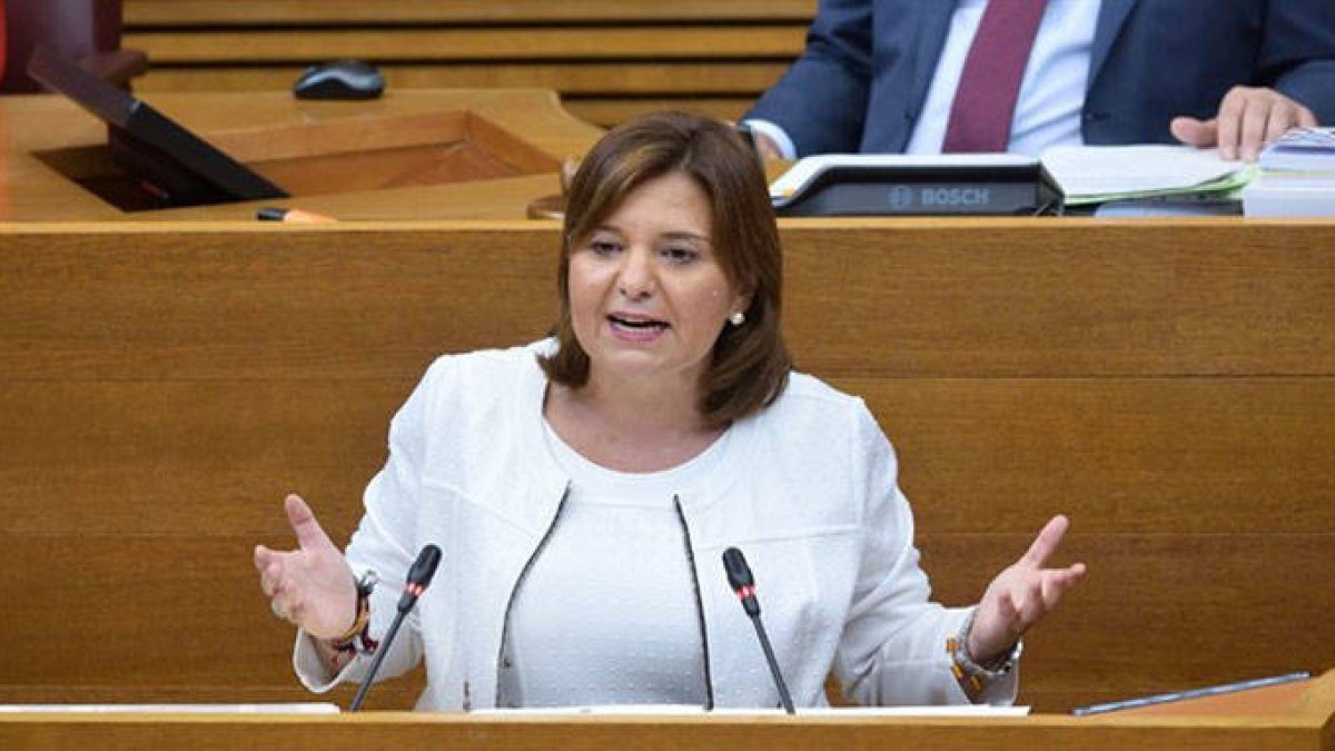 La presidenta regional del PPCV, Isabel Bonig.