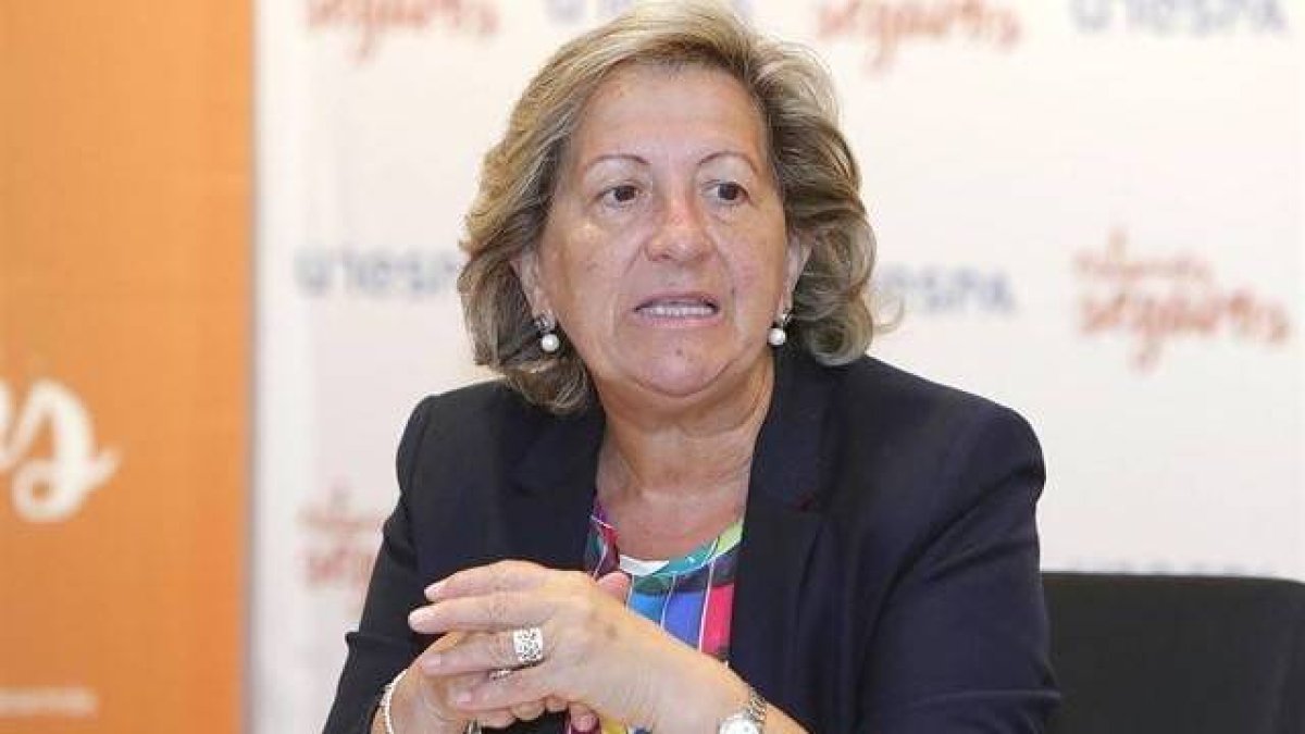 La presidenta de Unespa, Pilar González de Frutos.