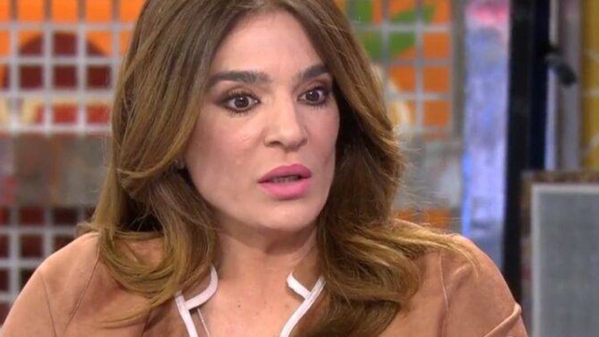 Raquel Bollo, en una de sus intervenciones en Sálvame.