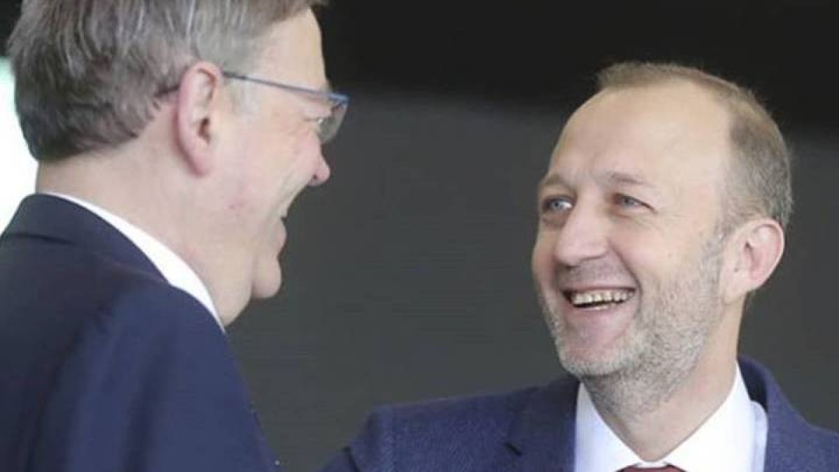 Ximo Puig y Alexis Marí.