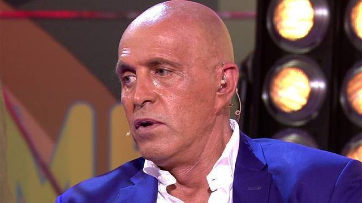 Kiko Matamoros, en el plató de Sálvame