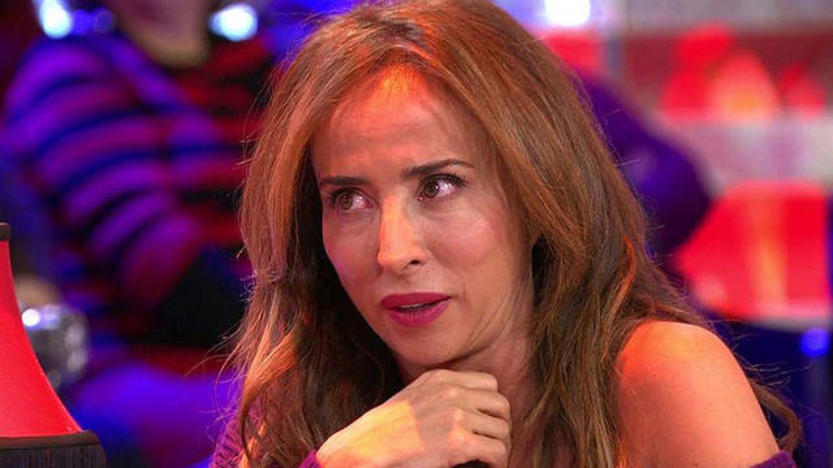 María Patiño, en un programa de Sálvame.