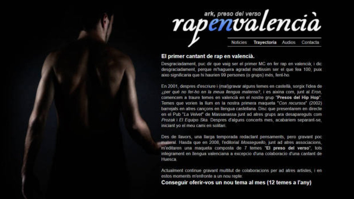 Un rapero reivindica el valenciano como lengua independiente del catalán