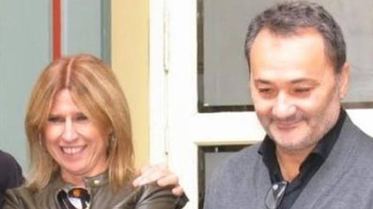 Eva Montesinos junto a Francesc Sanguino.