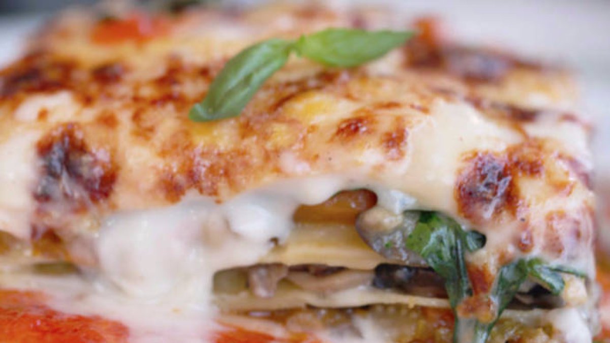 ¡Receta!: Lasaña vegetariana, la favorita de todos