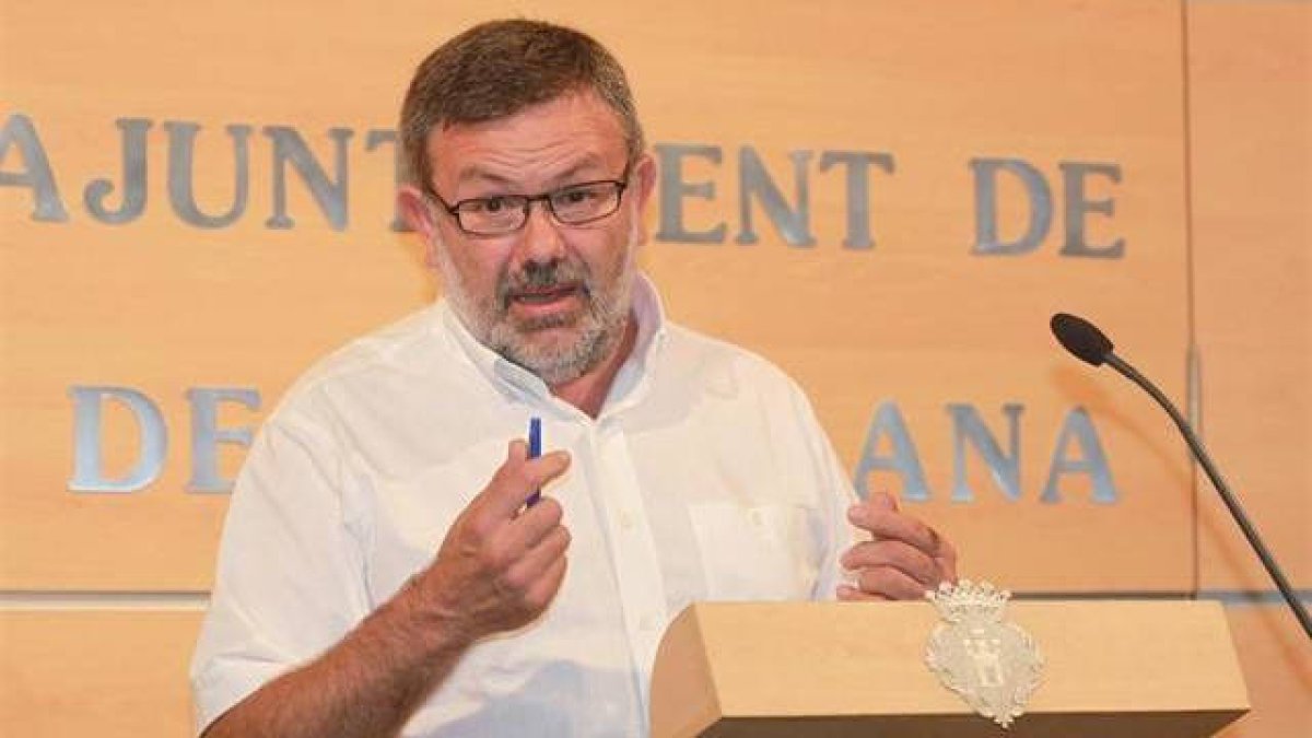 En la imagen, Antonio Lorenzo, concejal de Castellón