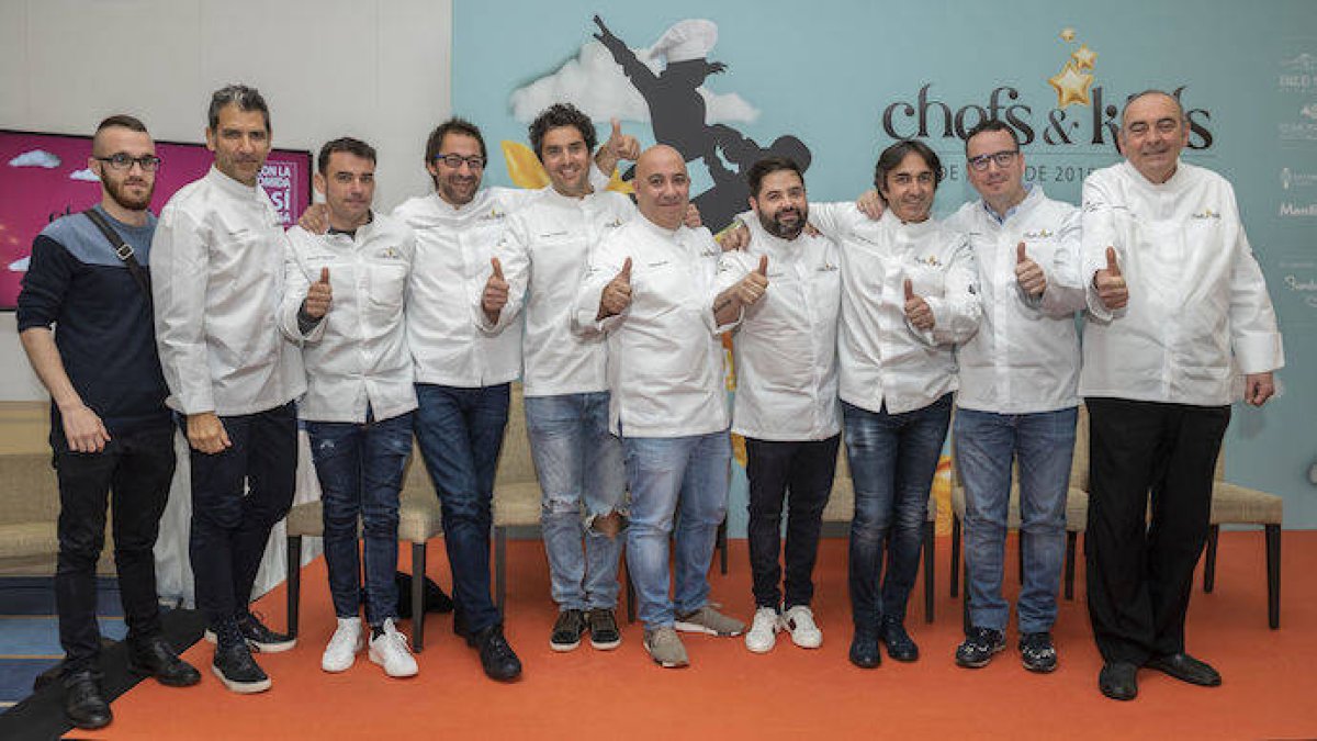 Los mejores cocineros “juegan con la comida” por la infancia