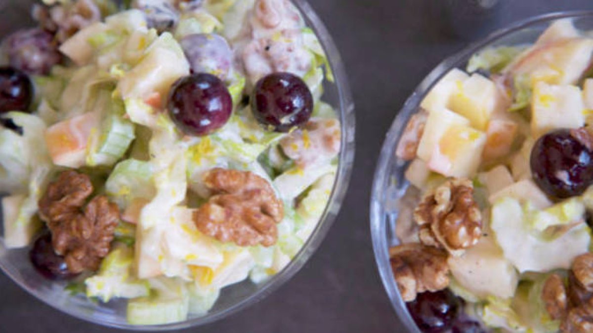 ¡Receta!: Ensalada Waldorf, la más neoyorkina